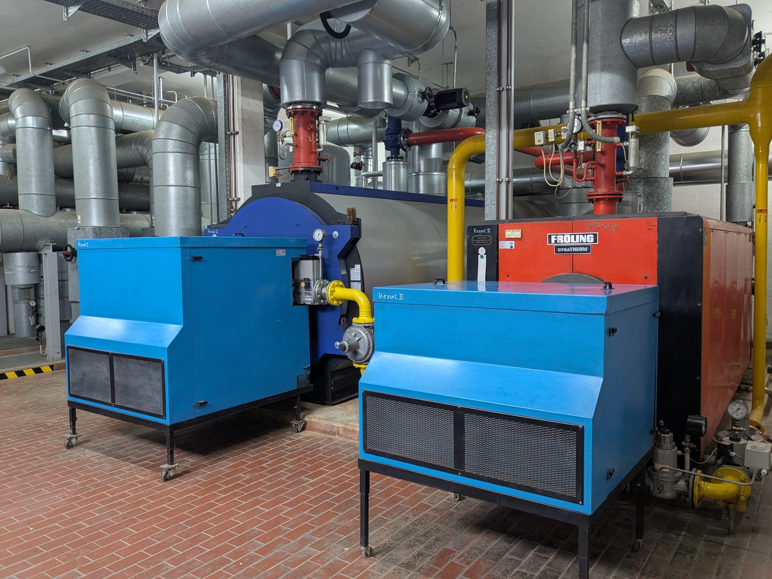 Kesselanlage für Fernwärme